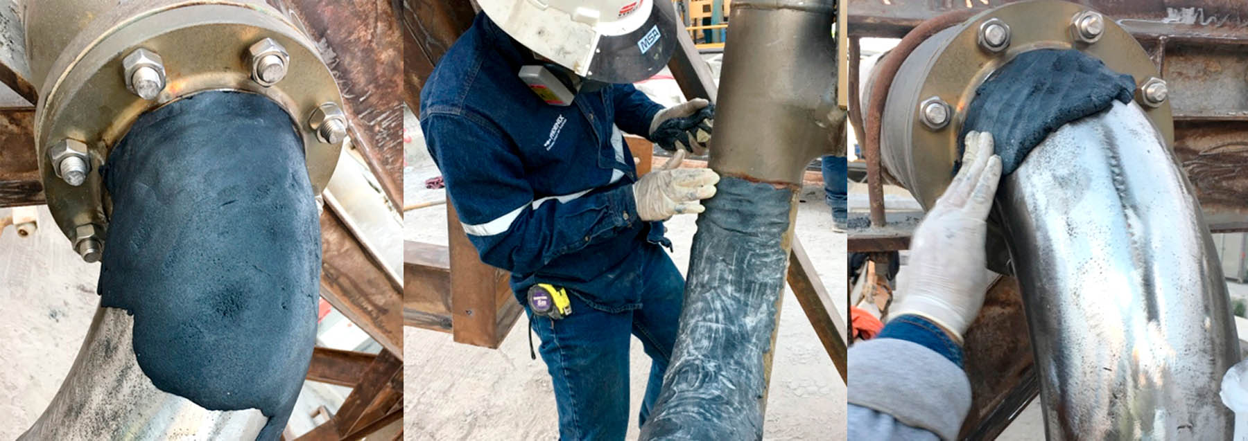 Masilla polimérica de reparación Fourthane Silver